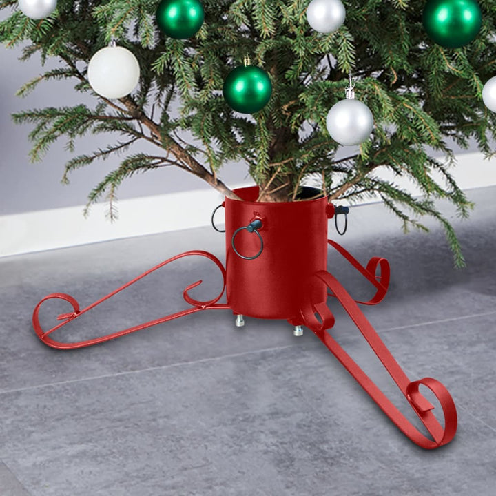 Kerstboomstandaard 58x58x21 cm rood - Griffin Retail