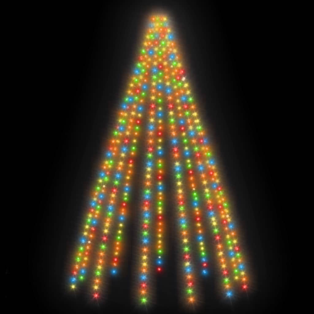 Kerstboomverlichting 500 LED's meerkleurig binnen/buiten 500 cm - Griffin Retail