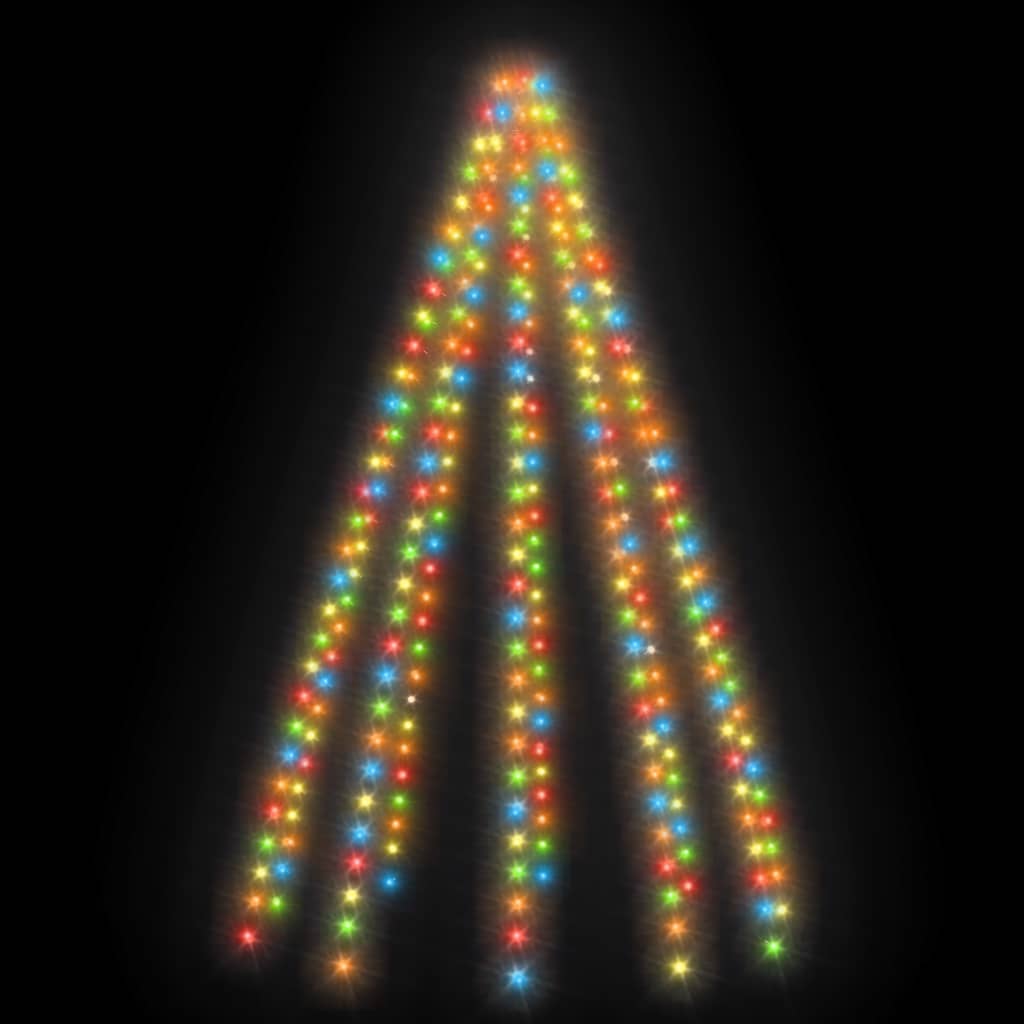 Kerstboomverlichting met 300 LED's meerkleurig net 300 cm - Griffin Retail