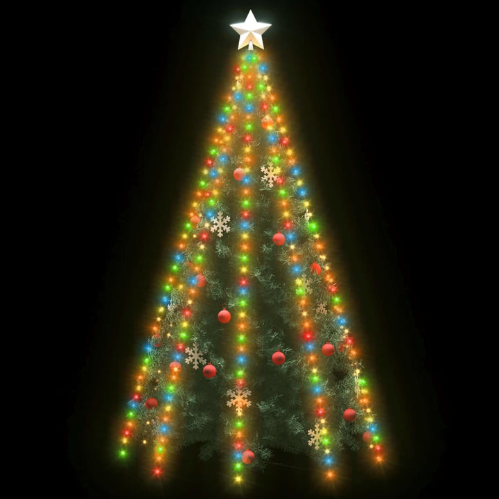 Kerstboomverlichting met 400 LED's meerkleurig net 400 cm - Griffin Retail