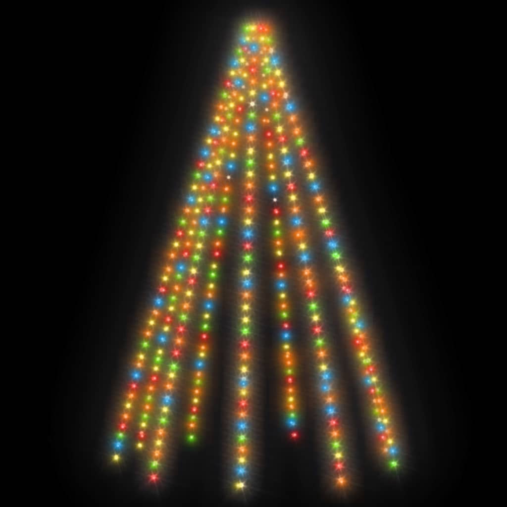 Kerstboomverlichting met 400 LED's meerkleurig net 400 cm - Griffin Retail