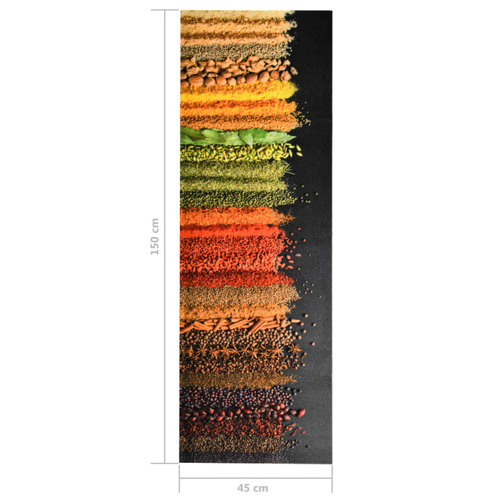 Keukenmat wasbaar Spice 45x150 cm - Griffin Retail