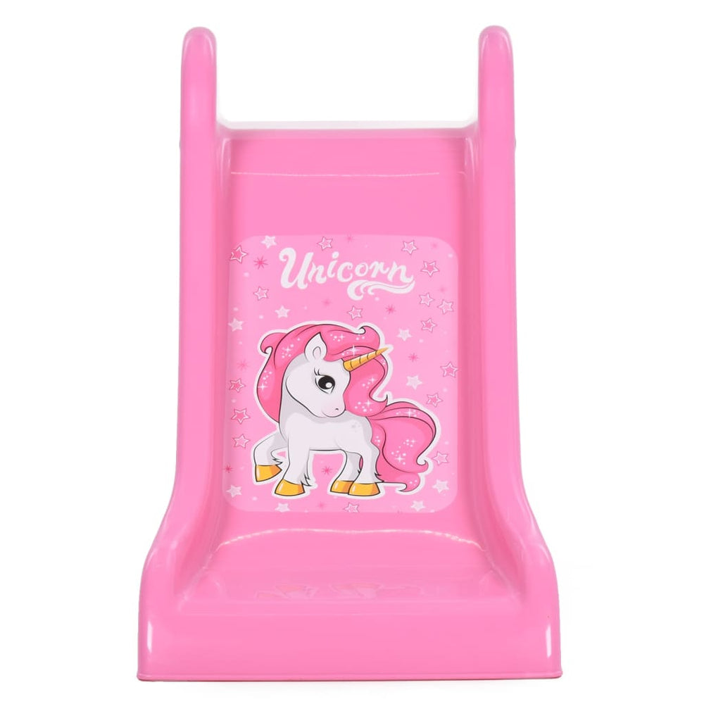 Kinderglijbaan inklapbaar 111 cm roze - Griffin Retail