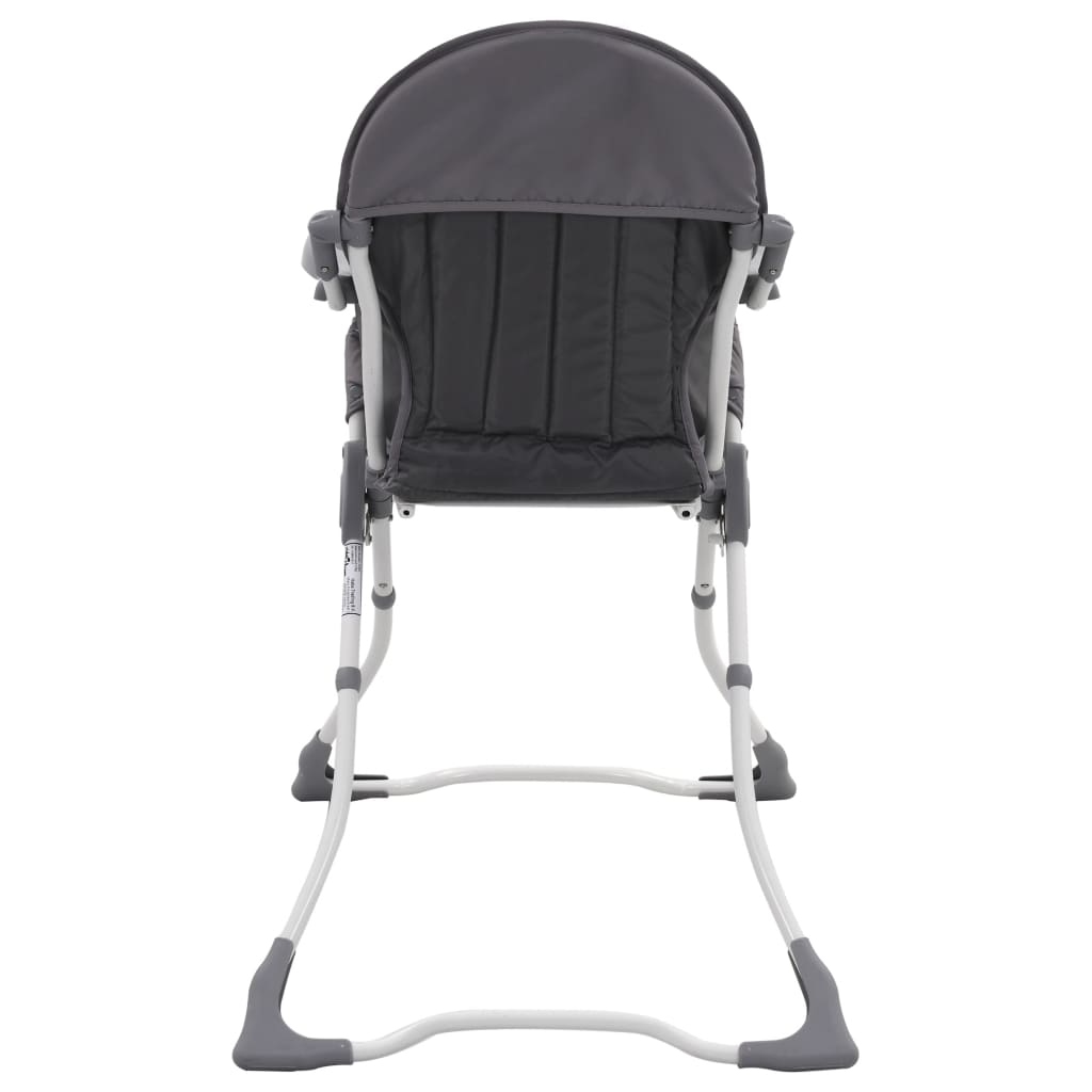 Kinderstoel hoog grijs en wit - Griffin Retail