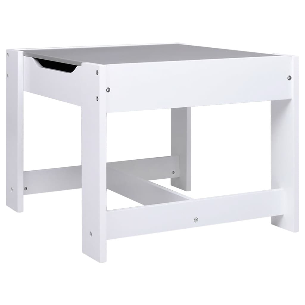 Kindertafel met 2 stoelen MDF wit - Griffin Retail