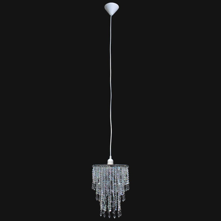 Kroonluchter met kristallen 22,5 x 30,5 cm - Griffin Retail