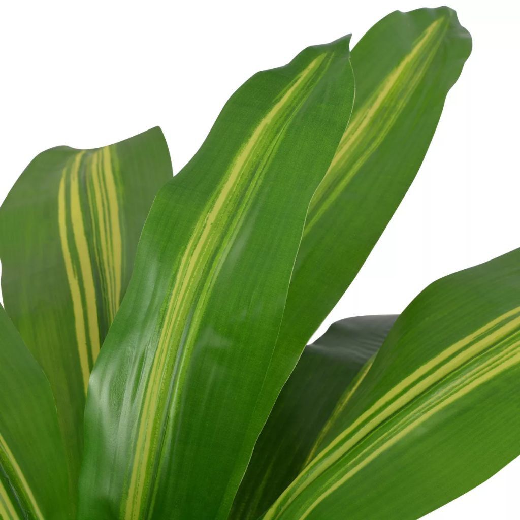 Kunst dracena plant met pot 90 cm groen - Griffin Retail