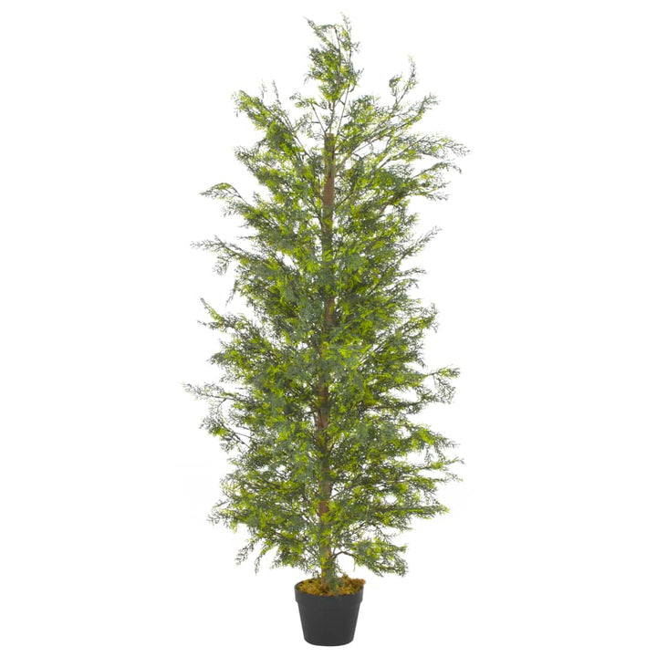 Kunstplant met pot cipresboom 150 cm groen - Griffin Retail