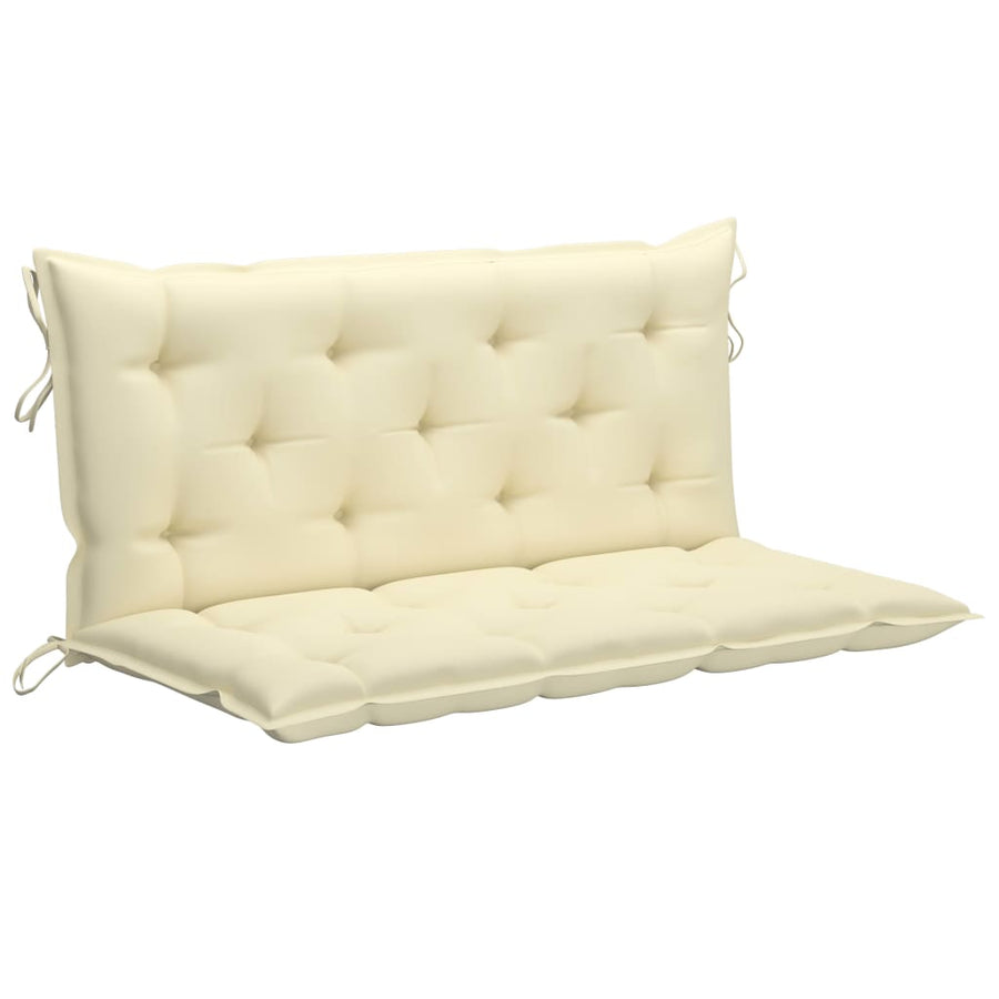 Kussen voor schommelstoel 120 cm stof crèmewit - Griffin Retail