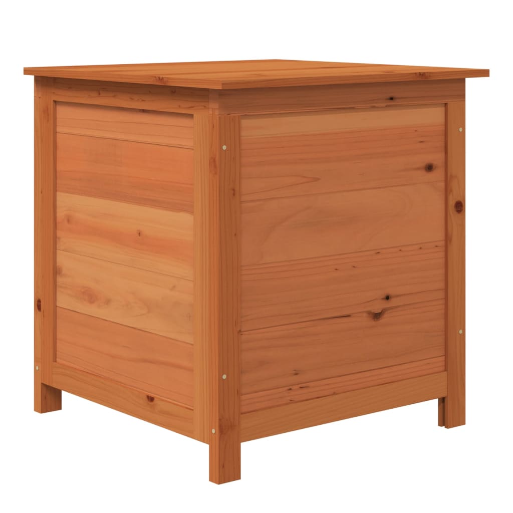 Kussenbox 50x50x56 cm massief vurenhout bruin - Griffin Retail