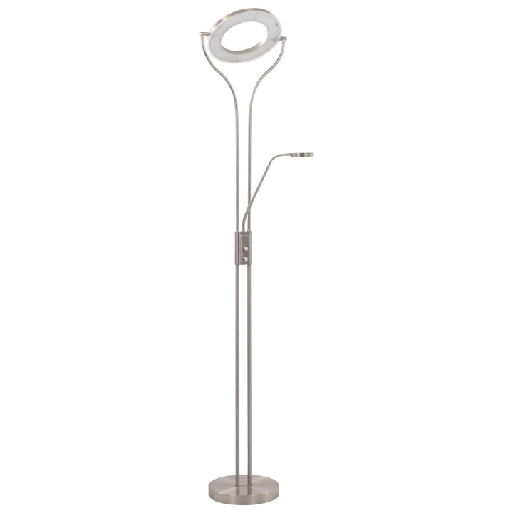 Lamp staand 18 W dimbaar 180 cm zilverkleurig - Griffin Retail