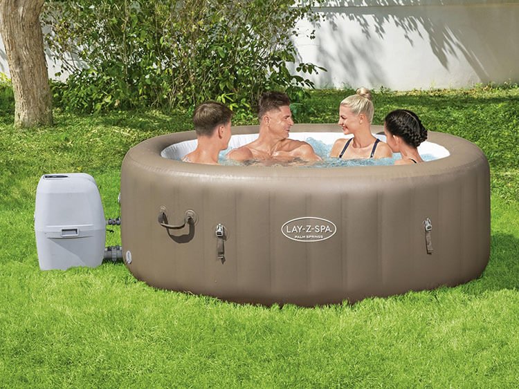 Lay-Z-Spa Palm Springs AirJet opblaasbare jacuzzi - Griffin Retail