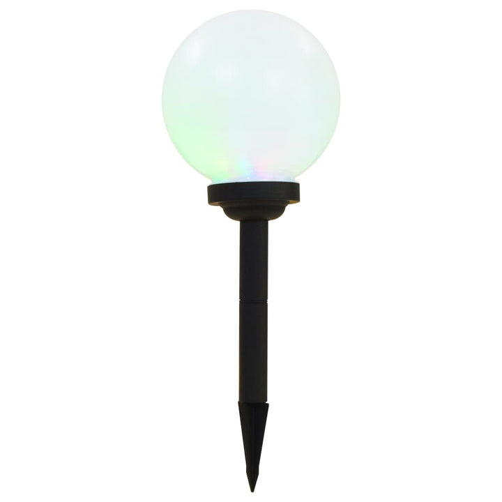 LED-solarlampen rond 20 cm RGB 3 st - Griffin Retail