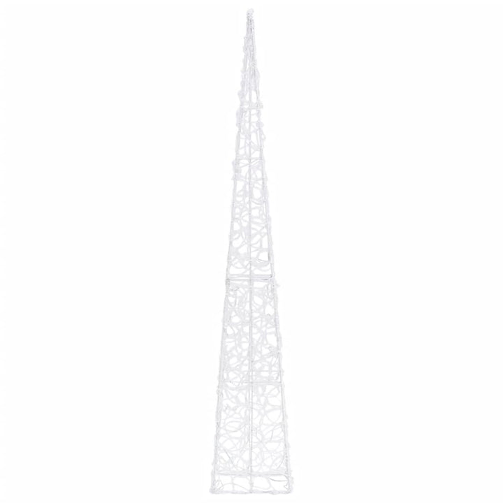 Lichtkegel decoratief LED 120 cm acryl koudwit - Griffin Retail