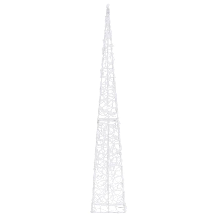 Lichtkegel decoratief LED 120 cm acryl meerkleurig - Griffin Retail