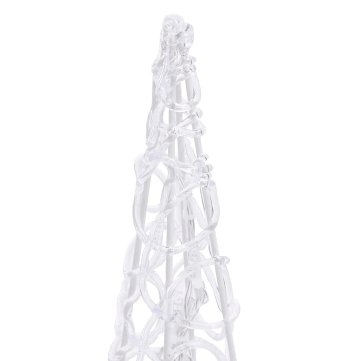 Lichtkegel decoratief LED 60 cm acryl koudwit - Griffin Retail