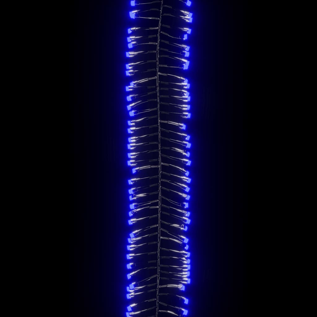 Lichtslinger cluster met 2000 LED's blauw 40 m PVC - Griffin Retail