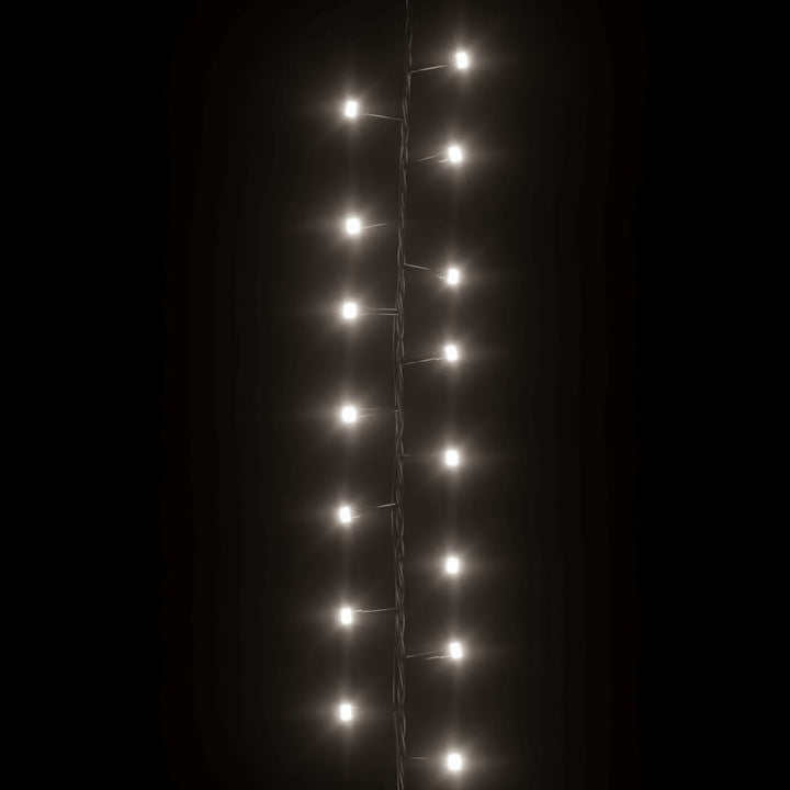 Lichtslinger compact met 1000 LED's koudwit 10 m PVC - Griffin Retail