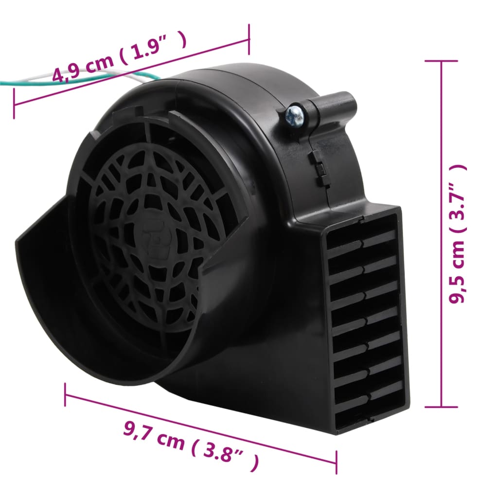 Lichtslinger met 26 LED's en ventilator 260 cm - Griffin Retail