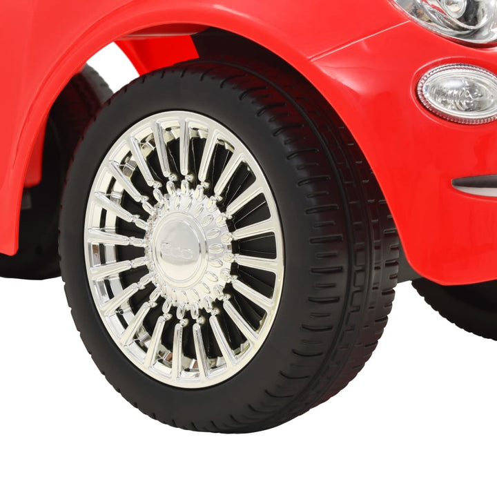Loopauto Fiat 500 rood - Griffin Retail