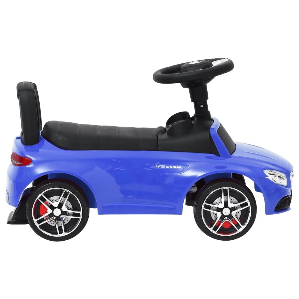 Loopauto Mercedes Benz C63 blauw - Griffin Retail