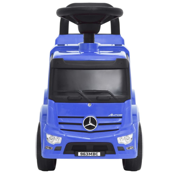 Loopauto Mercedes Benz Truck blauw - Griffin Retail