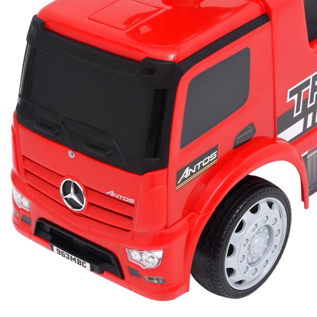 Loopauto Mercedes Benz Truck rood - Griffin Retail