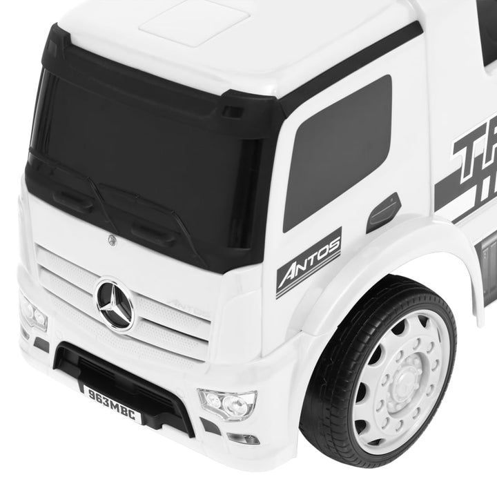 Loopauto Mercedes Benz Truck wit - Griffin Retail