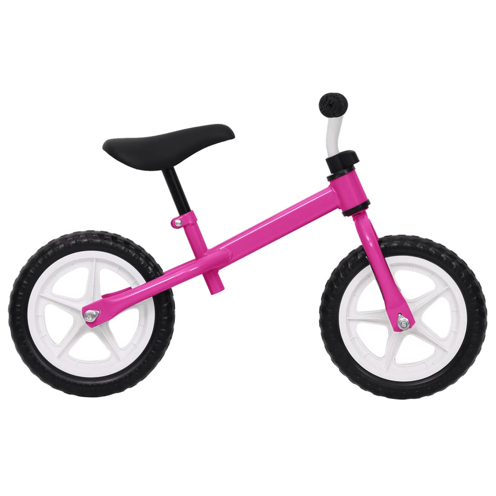 Loopfiets met 12 inch wielen roze - Griffin Retail
