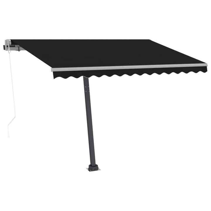 Luifel automatisch met LED en windsensor 300x250 cm antraciet - Griffin Retail