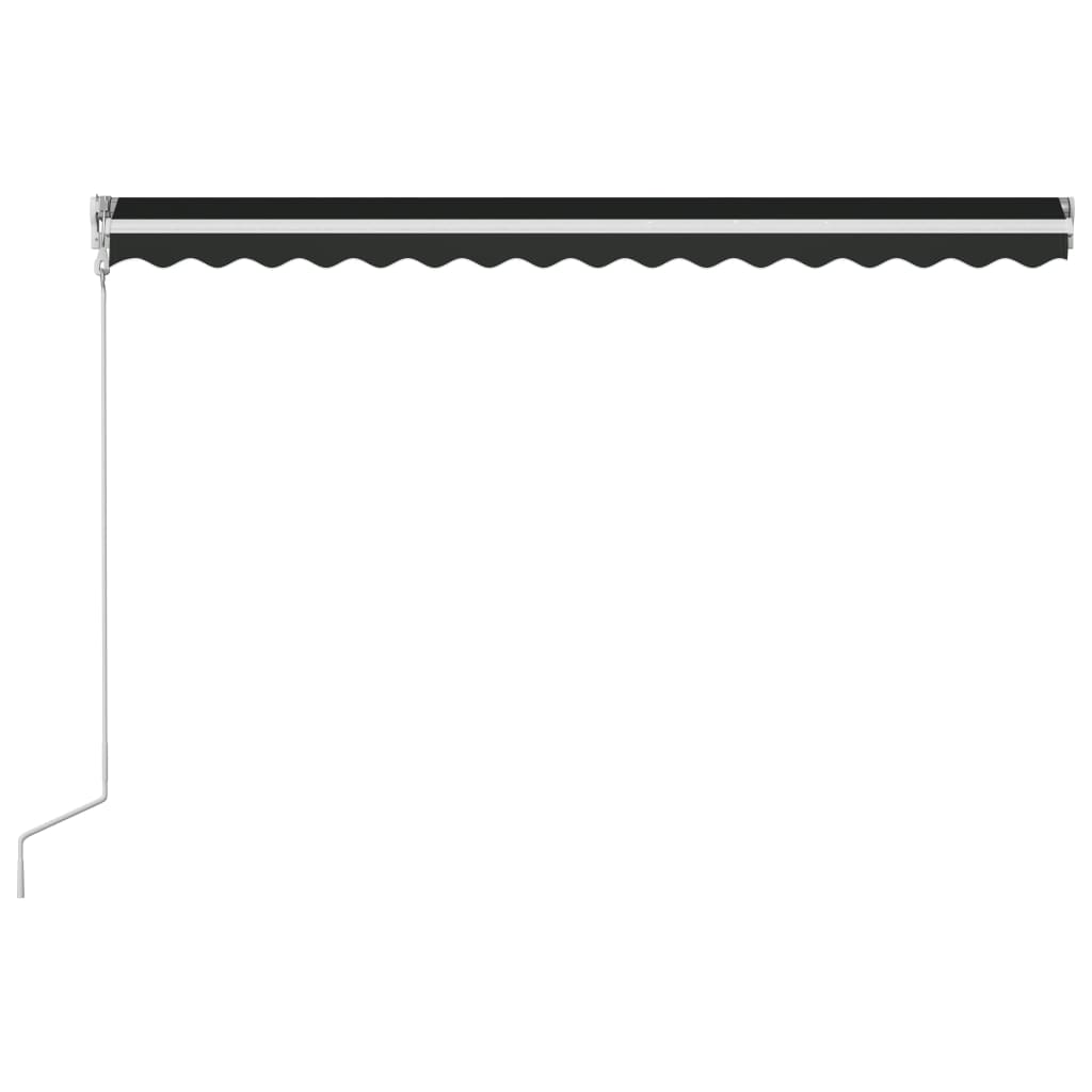 Luifel automatisch uittrekbaar 400x300 cm antraciet - Griffin Retail