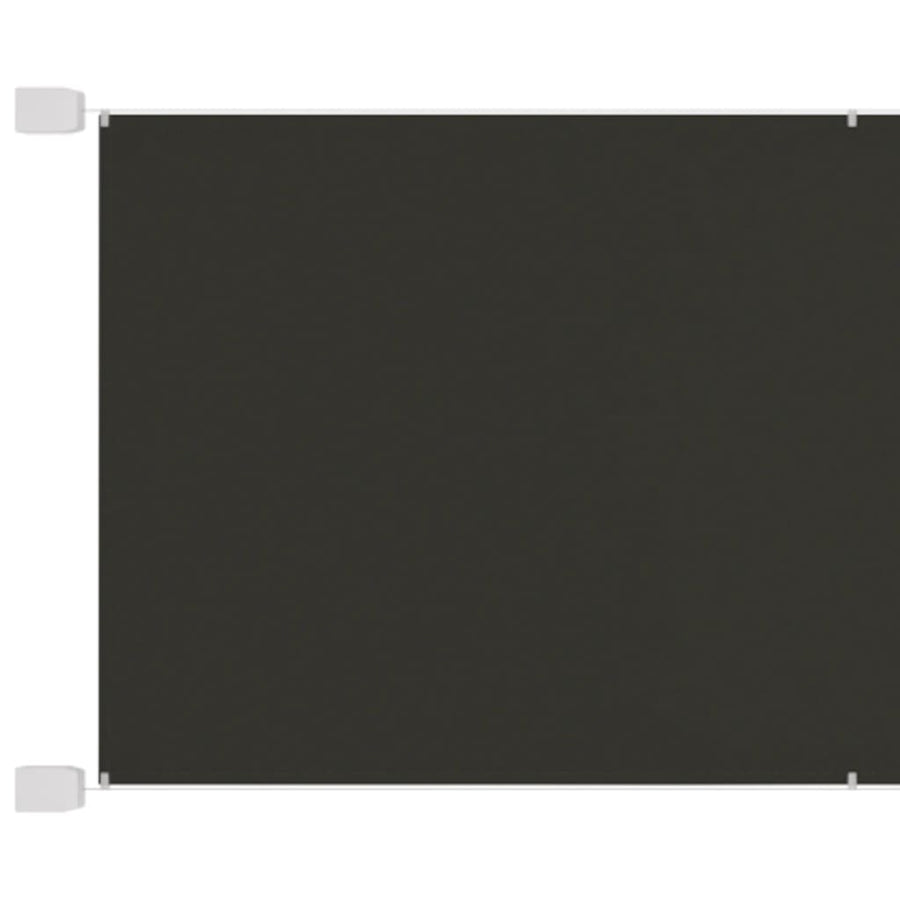 Luifel verticaal 140x600 cm oxford stof antracietkleurig - Griffin Retail