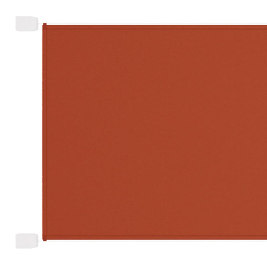 Luifel verticaal 140x600 cm oxford stof terracottakleurig - Griffin Retail