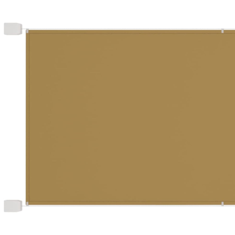 Luifel verticaal 180x360 cm oxford stof beige - Griffin Retail