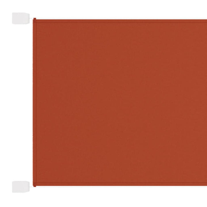 Luifel verticaal 60x800 cm oxford stof terracottakleurig - Griffin Retail