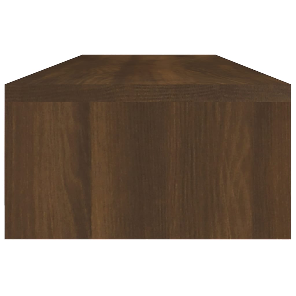 Monitorstandaard 100x24x13 cm bewerkt hout bruineikenkleurig - Griffin Retail