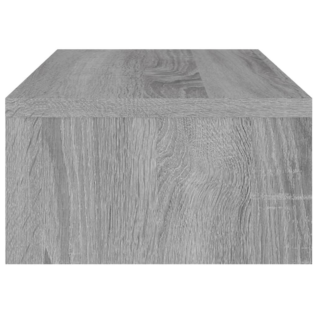 Monitorstandaard 42x24x13 cm bewerkt hout grijs sonoma eiken - Griffin Retail