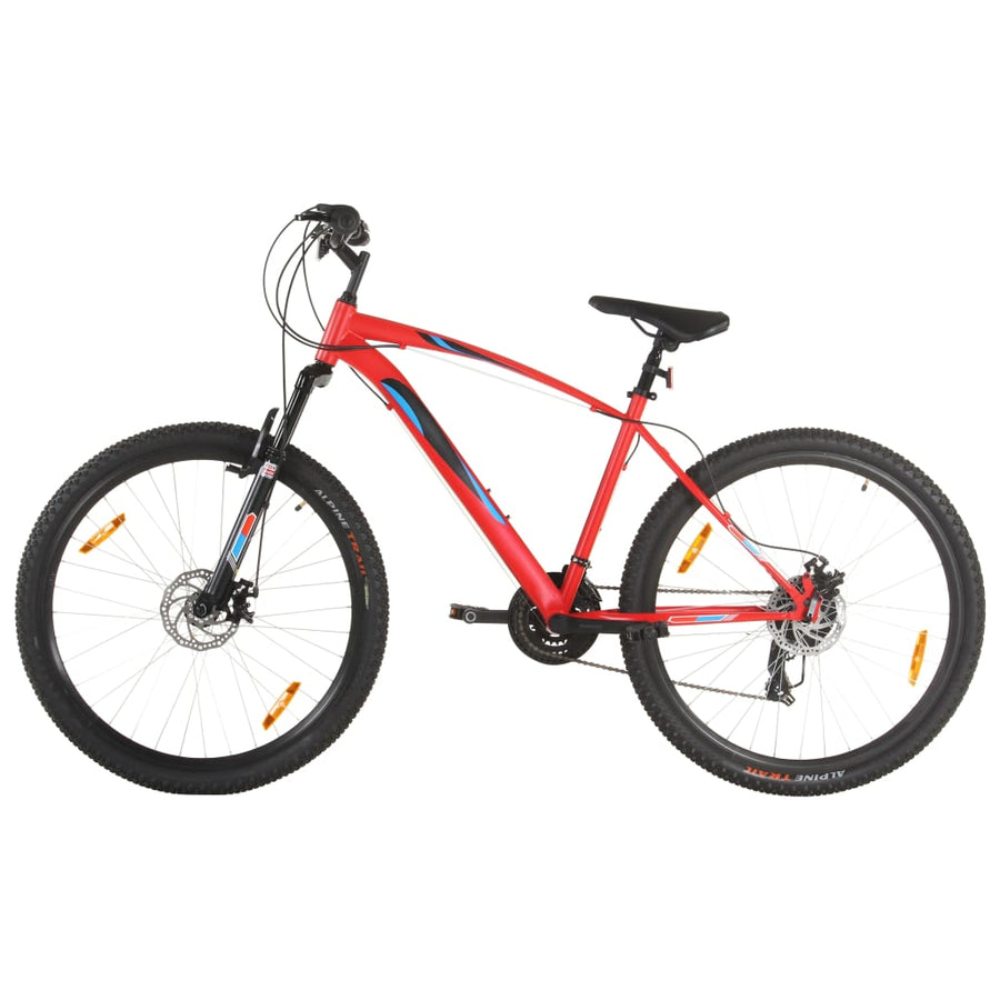 Mountainbike 21 versnellingen 29 inch wielen 48 cm frame rood - Griffin Retail