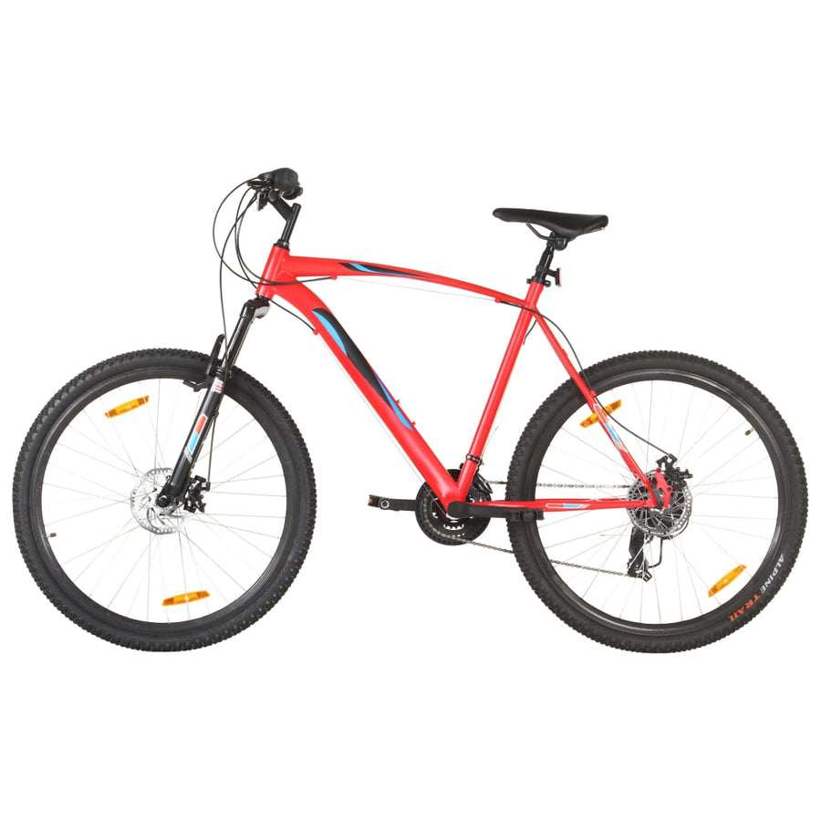 Mountainbike 21 versnellingen 29 inch wielen 53 cm frame rood - Griffin Retail