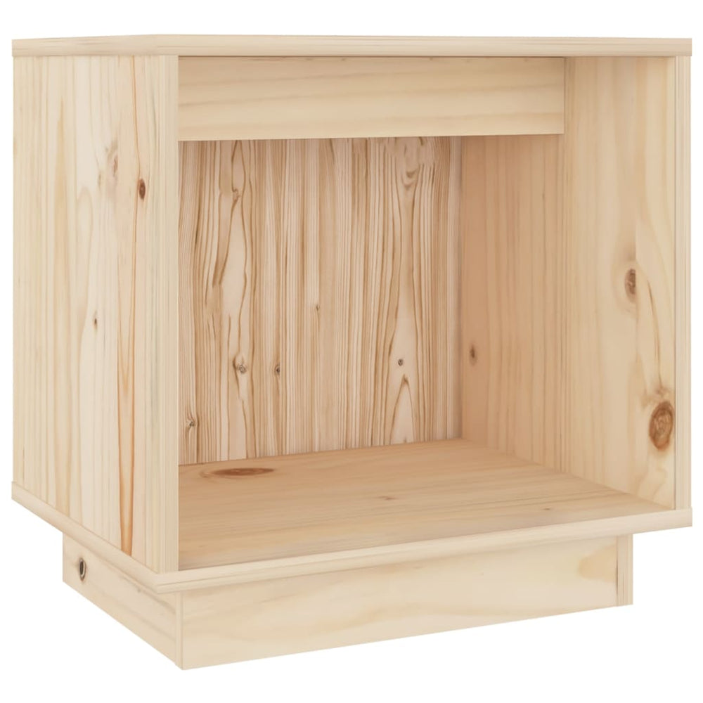 Nachtkastje 2 st 40x30x40 cm massief grenenhout - Griffin Retail
