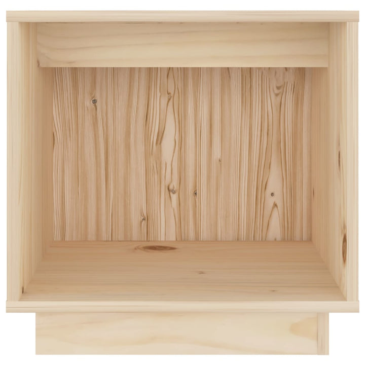Nachtkastje 2 st 40x30x40 cm massief grenenhout - Griffin Retail