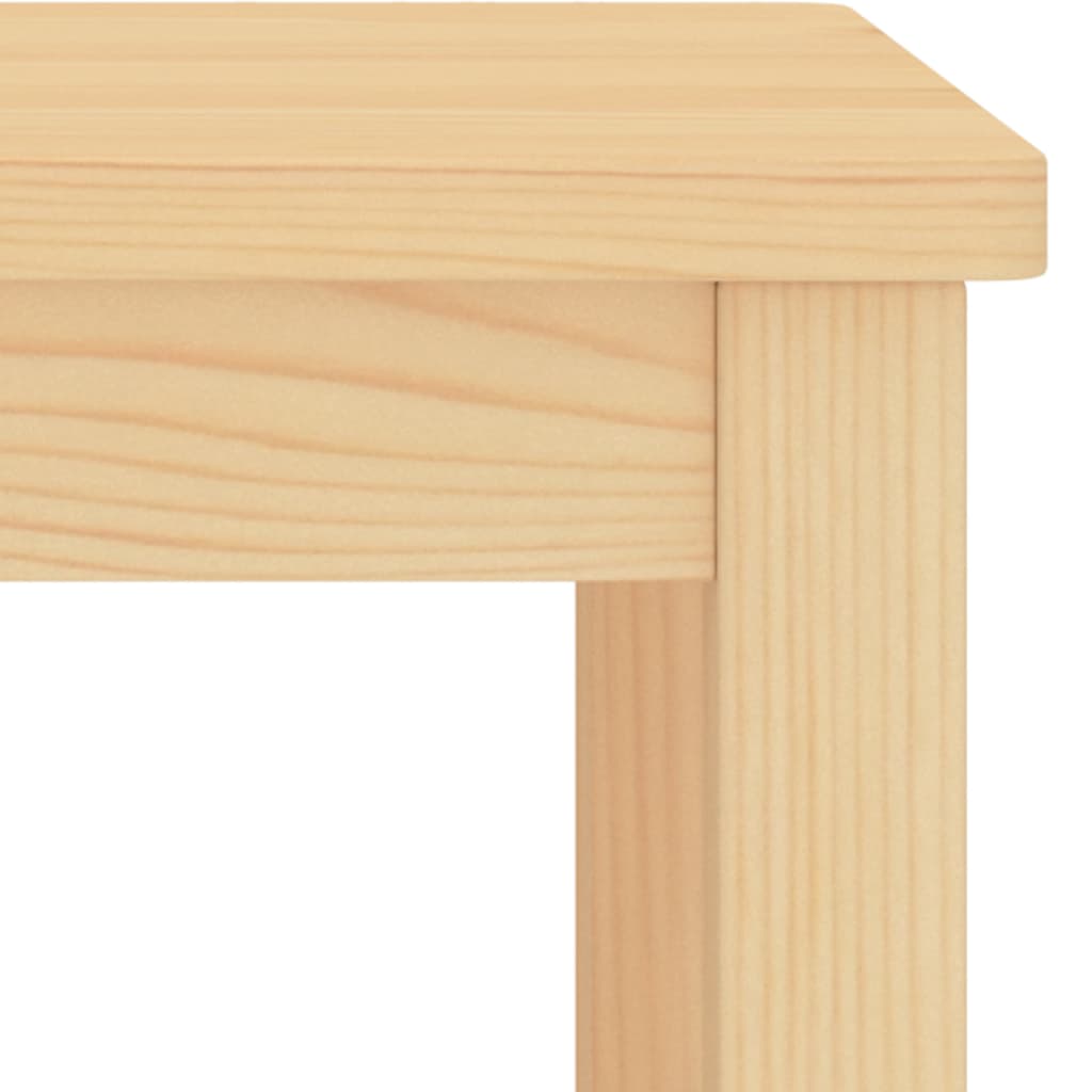 Nachtkastje 35x30x47 cm massief grenenhout lichthoutkleurig - Griffin Retail