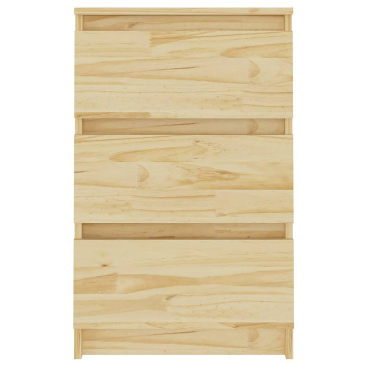 Nachtkastje 40x29,5x64 cm massief grenenhout - Griffin Retail