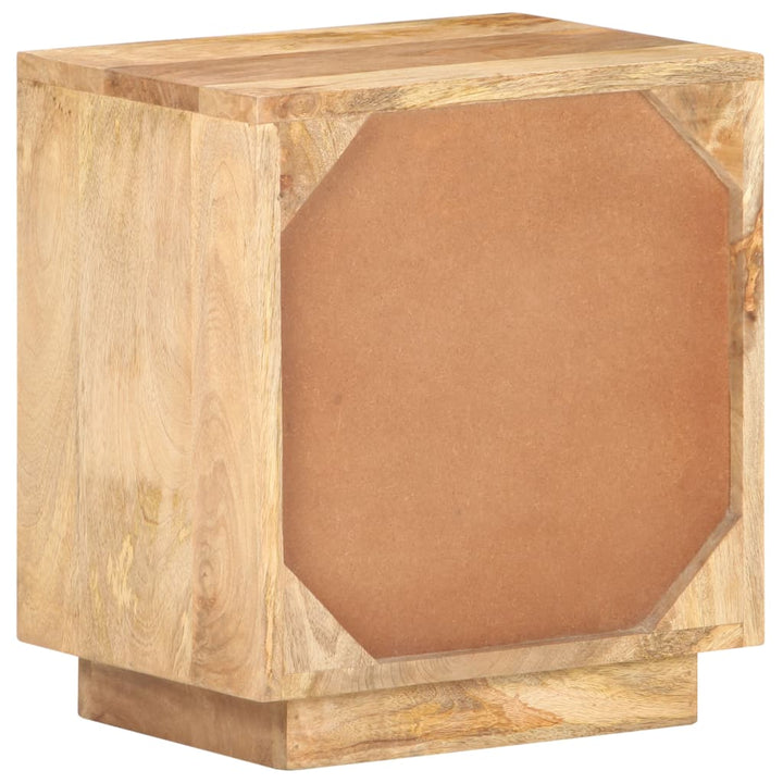 Nachtkastje 40x30x45 cm massief mangohout - Griffin Retail