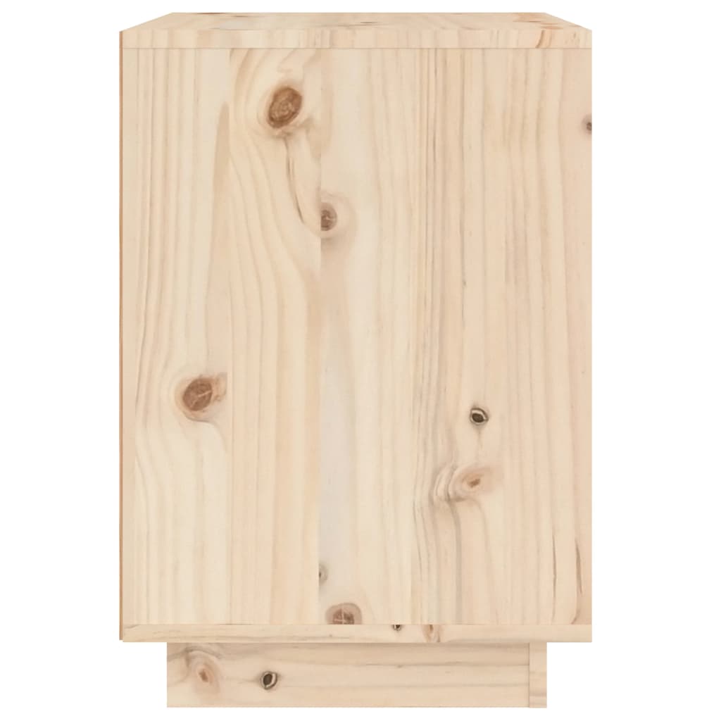 Nachtkastje 40x35x50 cm massief grenenhout - Griffin Retail