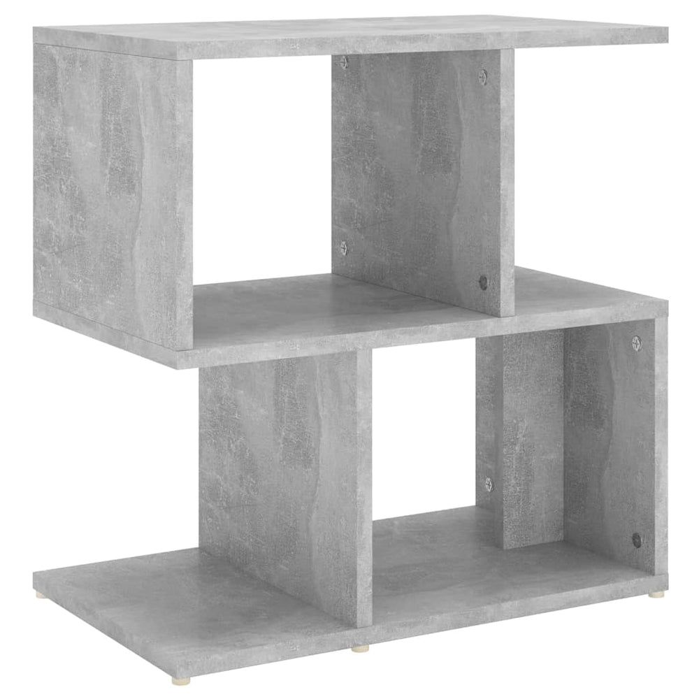 Nachtkastje 50x30x51,5 cm spaanplaat betongrijs - Griffin Retail