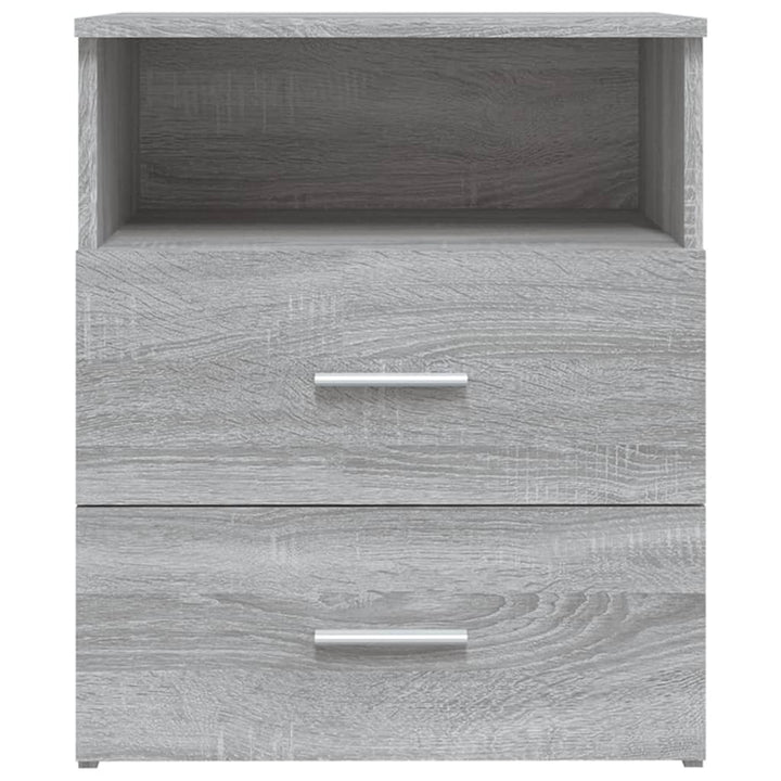 Nachtkastje 50x32x60 cm grijs sonoma eikenkleurig - Griffin Retail