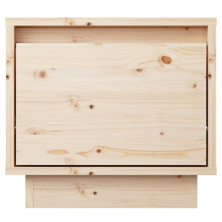 Nachtkastjes 2 st 35x34x32 cm massief grenenhout - Griffin Retail