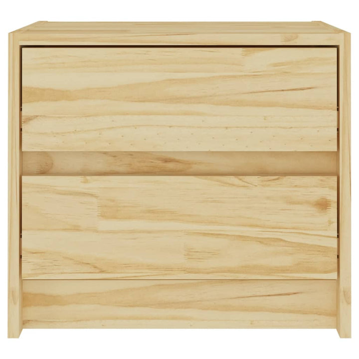 Nachtkastjes 2 st 40x30,5x35,5 cm massief grenenhout - Griffin Retail