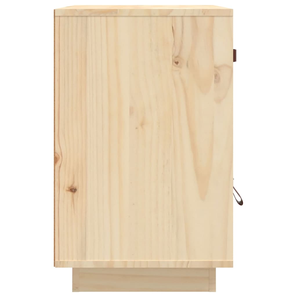 Nachtkastjes 2 st 40x34x55 cm massief grenenhout - Griffin Retail
